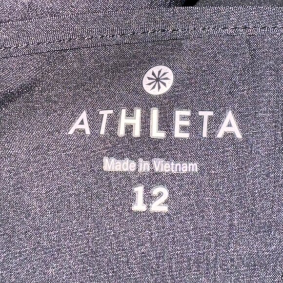 Athleta Womens Halter Dress 964422-00 Size 12 Black Stretchy Casual Summer - Picture 3 of 8